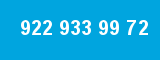 922 933 99 72